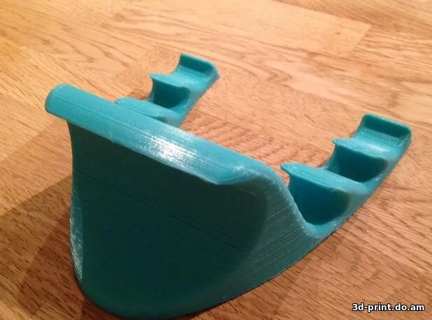 3D-модель "Подставка для планшета "Волны"" 3D-модель "Подставка для планшета "Волны""