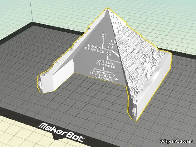 3D-модель "Пирамида Хеопса"