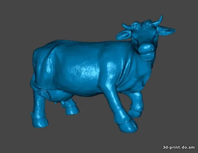 3D-модель "Скан коровы"