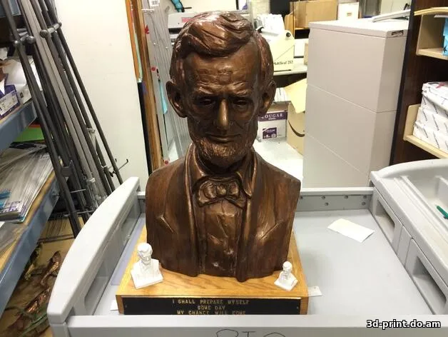 3D-модель "Бюст Авраама Линкольна" 3D-модель "Бюст Авраама Линкольна"