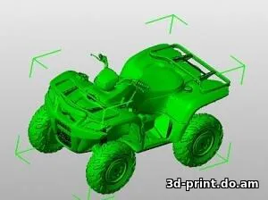3D-модель "Квадроцикл"