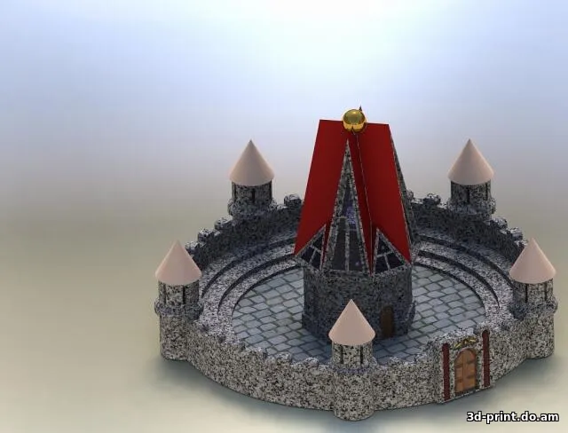 3D-модель "МиниЗАМОК"