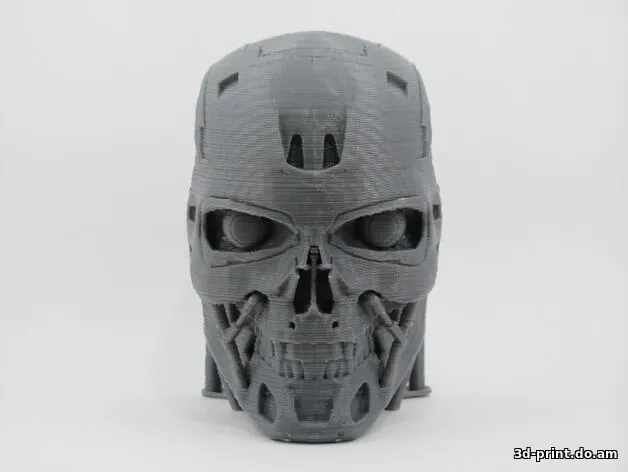 3D-модель "Голова терминатора"