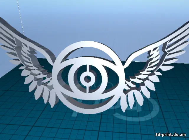 3D-логотип "OKTAVA"