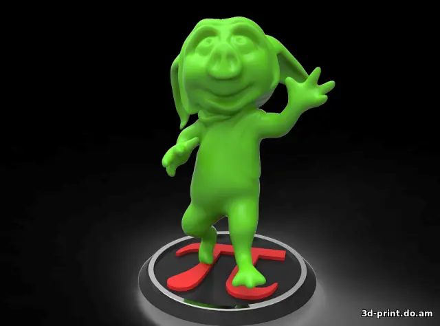 3D-модель "Свинозайка"