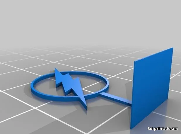 3D-логотип "The Flash"