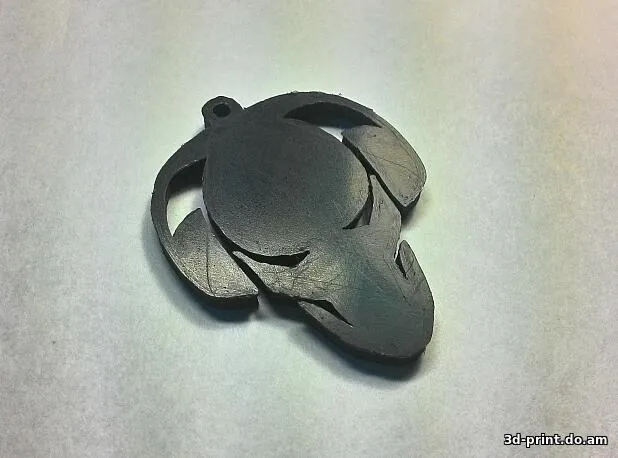 3D-логотип "Пиратская станция"