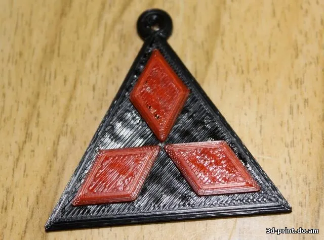 3D-логотип "Авто логотипы (Рено, Митсубиши, Лада 4х4)"