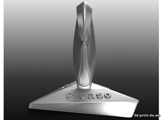 3D-логотип "Символ Picaso 1"