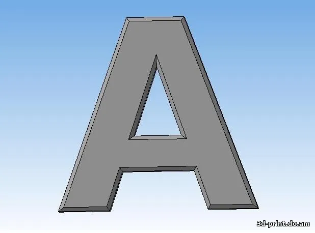 3D-логотип "Буквы для слов "ОТКРЫТО" и "ЗАКРЫТО""