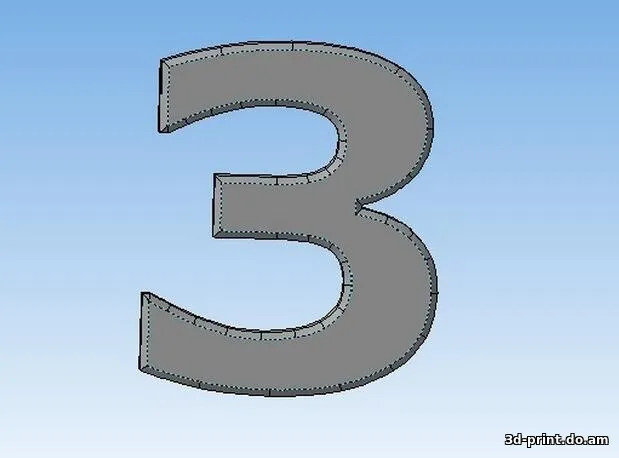 3D-логотип "Буквы для слов "ОТКРЫТО" и "ЗАКРЫТО""