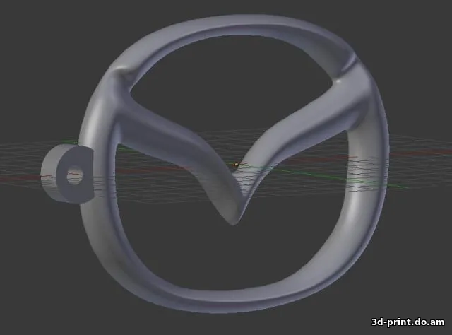 3D-логотип "Mazda"