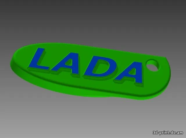3D-логотип "LADA"