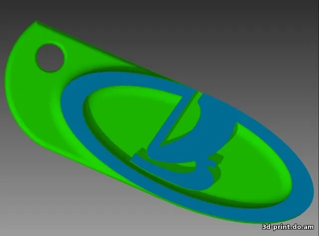 3D-логотип "LADA"