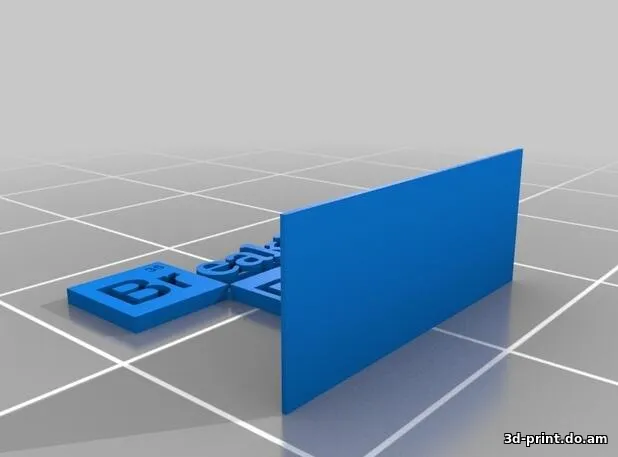 3D-логотип "Breaking Bad"