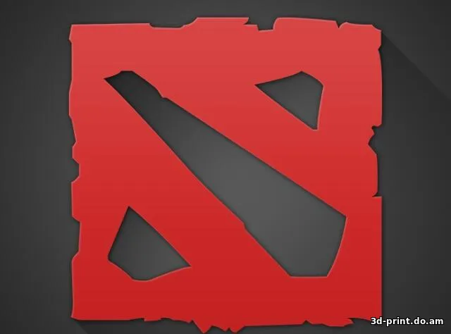 3D-логотип "DOTA2"