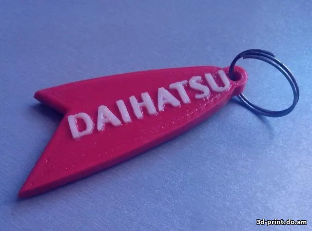 3D-логотип "DAIHATSU"