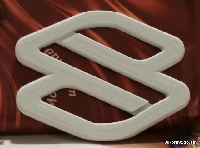 3D-логотип "Suzuki"