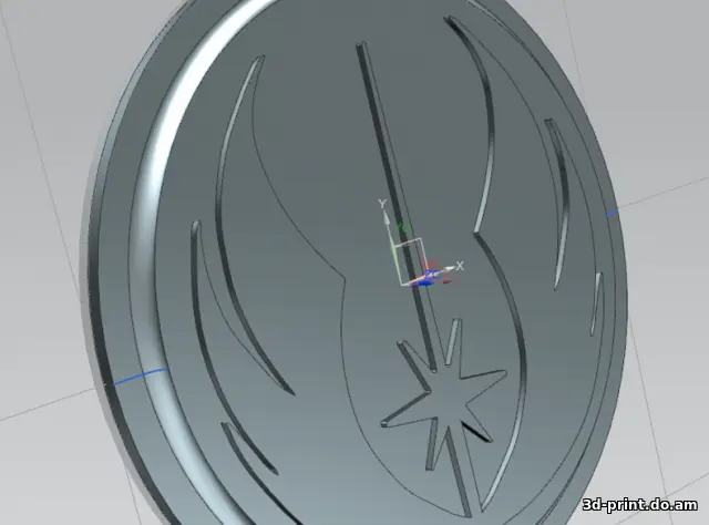 3D-логотип "Ордена Джедаев"