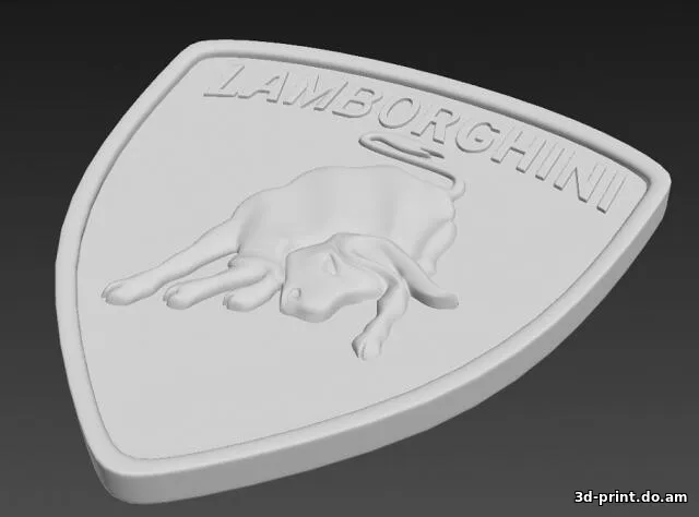 3D-логотип "Lamborghini"