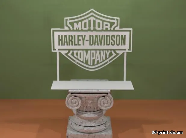 3D-логотип "Harley Davidson"