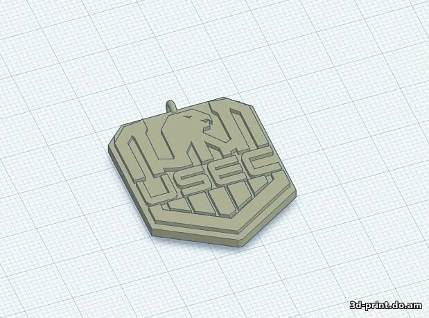 3D-логотип "Удостоверение, трафарет и жетончик из игры ESCAPE FROM TARKOV"