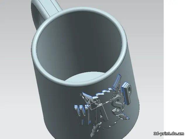 3D-модель "Кружка WASP"