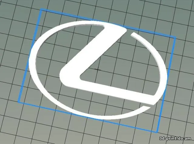 3D-логотип "Lexus"