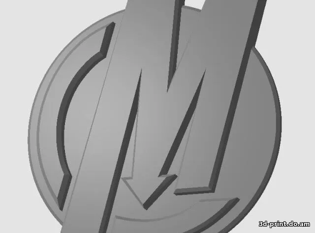 3D-логотип "Мстители / The Avengers"