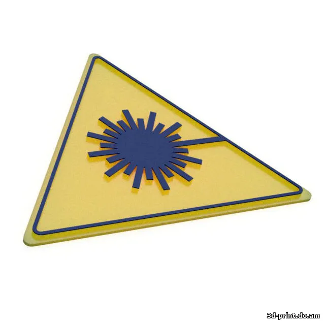 3D-логотип "Табличка ЛАЗЕР"