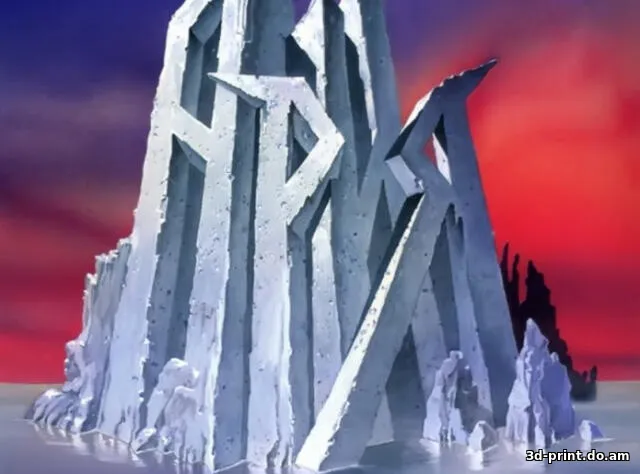 3D-логотип "Ария Мания Величия"