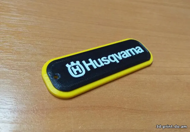 3D-логотип "Husqvarna / Хускварна"