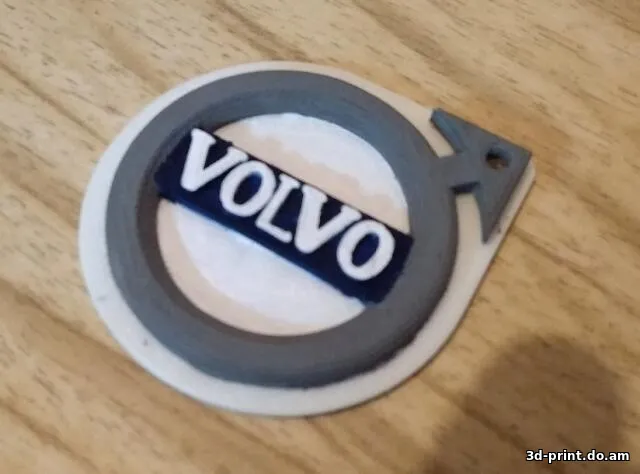 3D-логотип "Вольво / Volvo"