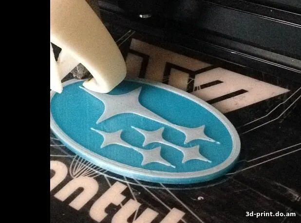 3D-логотип "Subaru"