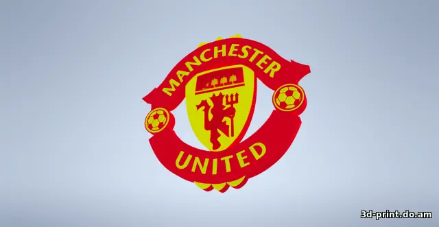 3D-логотип "Manchester United"