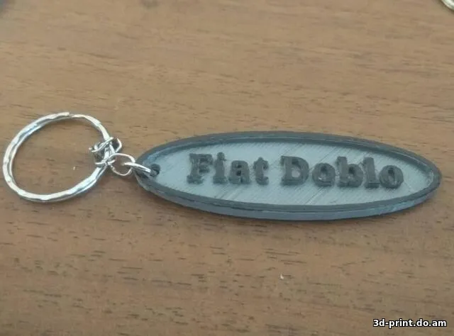 3D-логотип "Fiat Doblo"