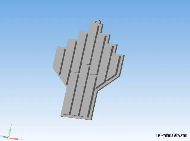 3D-логотип "Роснефть"