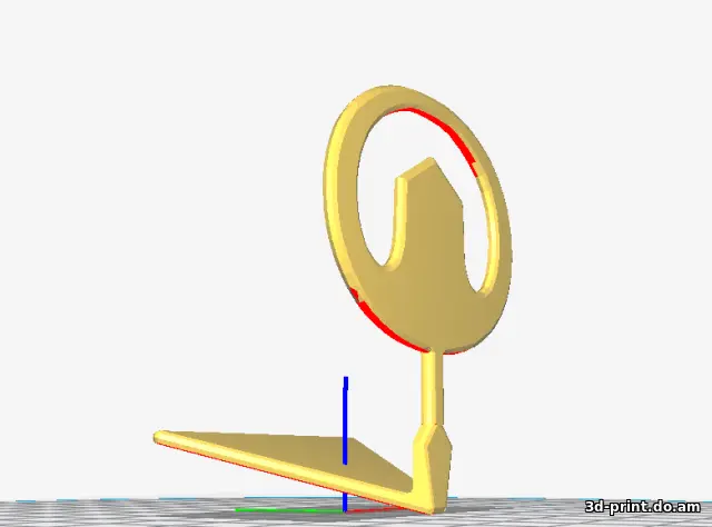 3D-логотип "Ховер / Great Wall Hover"