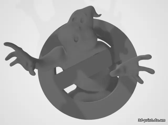 3D-логотип "Охотники за привидениями"