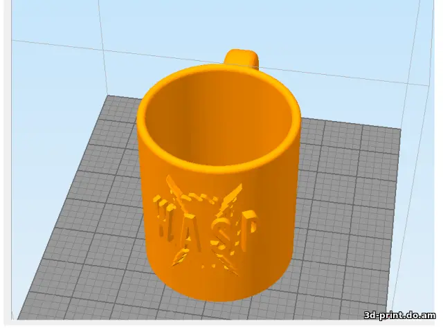 3D-модель "Кружка WASP"