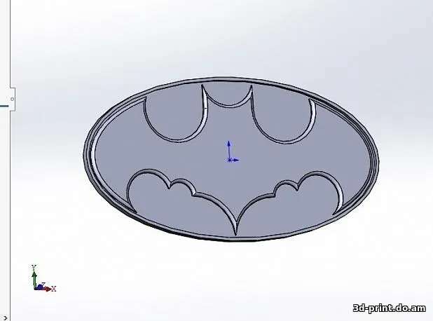 3D-логотип "Бэтмен / Batman" 3D-логотип "Бэтмен / Batman"