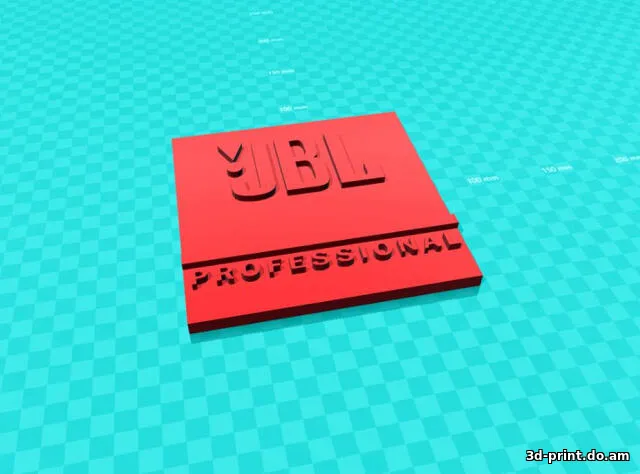 3D-логотип "JBL PRO"