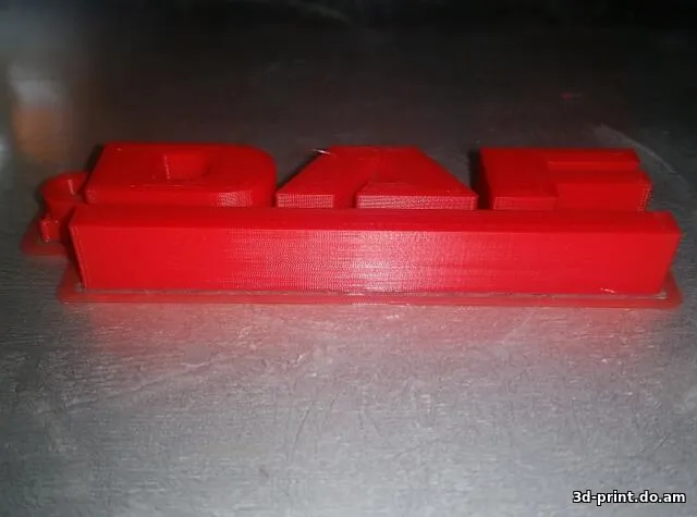 3D-логотип "DAF" 3D-логотип "DAF"