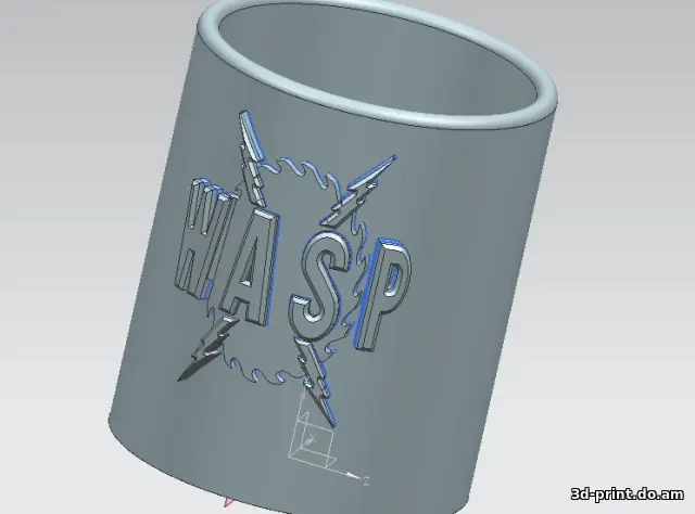 3D-модель "Кружка WASP"