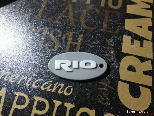 3D-логотип "KIA RIO"