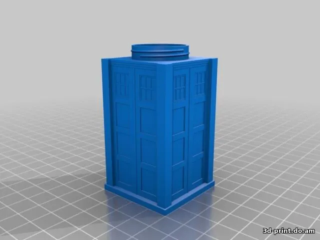 3D-модель "Солонка-ТАРДИС" 3D-модель "Солонка-ТАРДИС"