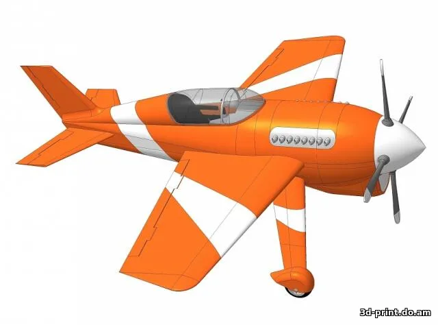 3D-модель "Самолет С-1-УТП"