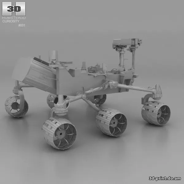 3D-модель "Марсоход Curiosity"