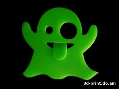 3D-модель "Ghost emoji / Привидение"