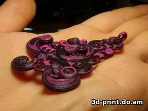 3D-модель "Подвеска в виде ёлки"